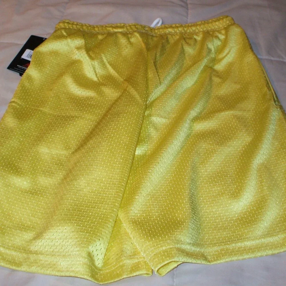 NWT New Balance Men's Yellow Shorts - Small - Picture 3 of 3